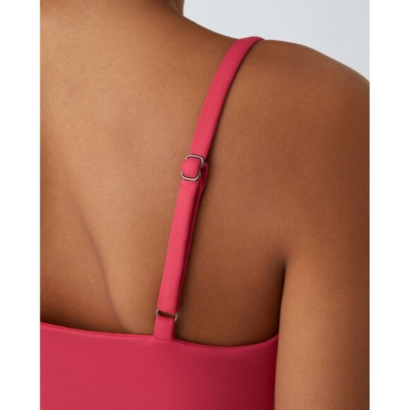 Halara V Neck Backless Mini Casual Dress Sz Large Womens White Adjustable Strap - Picture 14 of 16